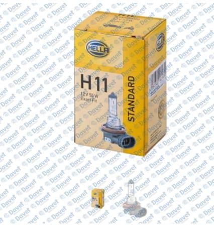 HELLA 8GH008358-121 Ampul - Eco - 12 V - H11 - 55 W - Pgj19-2 ( Narva 48078 )